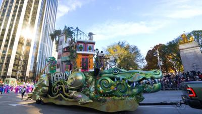 Louisiana ‘Celebration Gator’ float returning to Macy’s Thanksgiving Day Parade