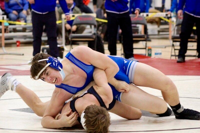 Late pins by Charles Larose, Simon Lingle send Newfane to first Section VI dual title
