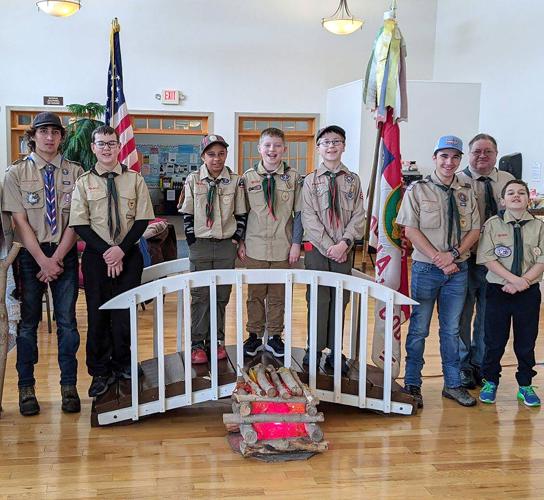 Three elos cross over to Boy Scouts in Medina