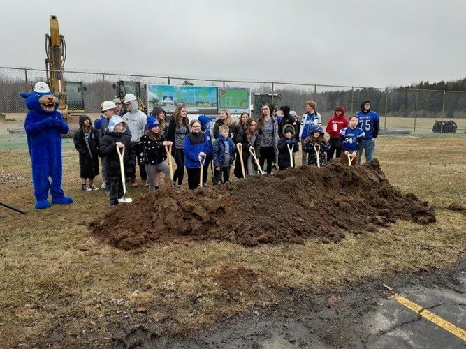 Newfane schools breaks ground on new athletic facility Local News