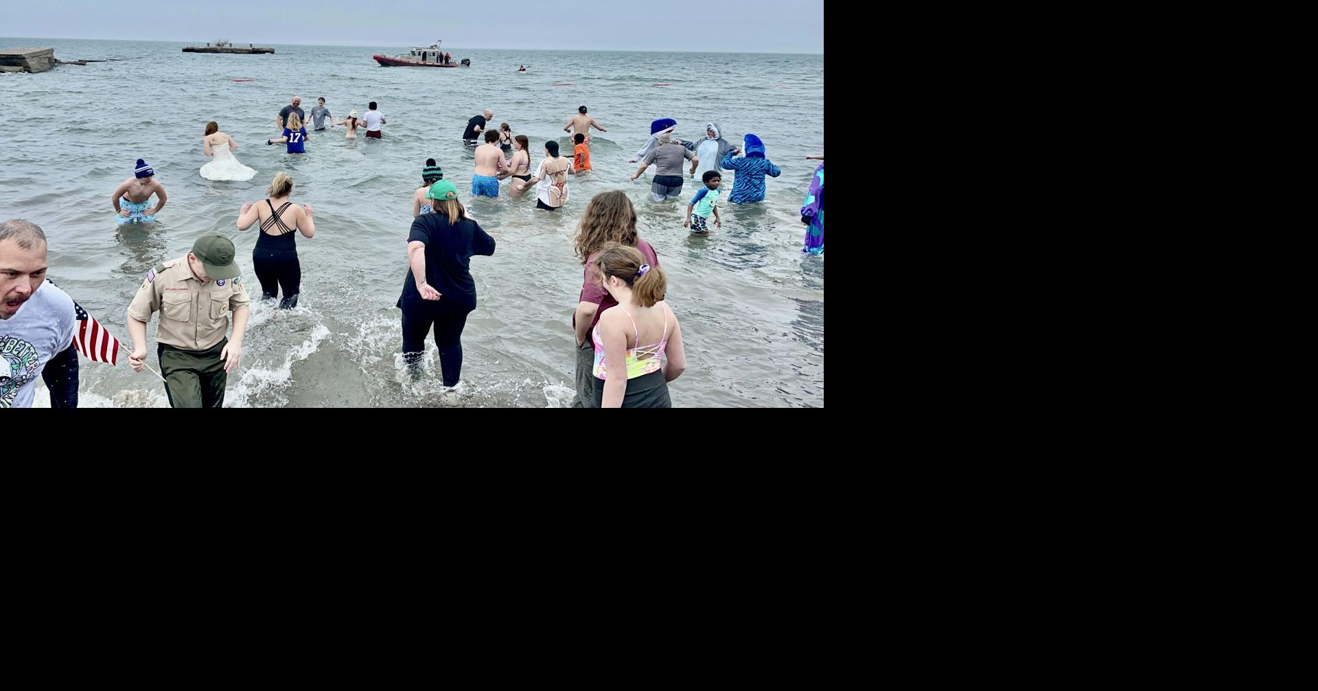 Swimmers plunge into Lake Ontario for 55th annual Olcott Polar Bear Swim Local News