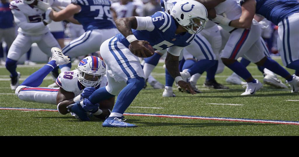 Colts rookie QB Anthony Richardson bounces back from rough start in first  preseason showing