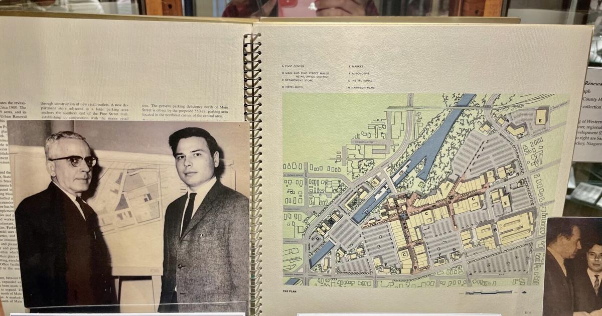 New exhibit sketches the before-and-after of Urban Renewal in Lockport ...