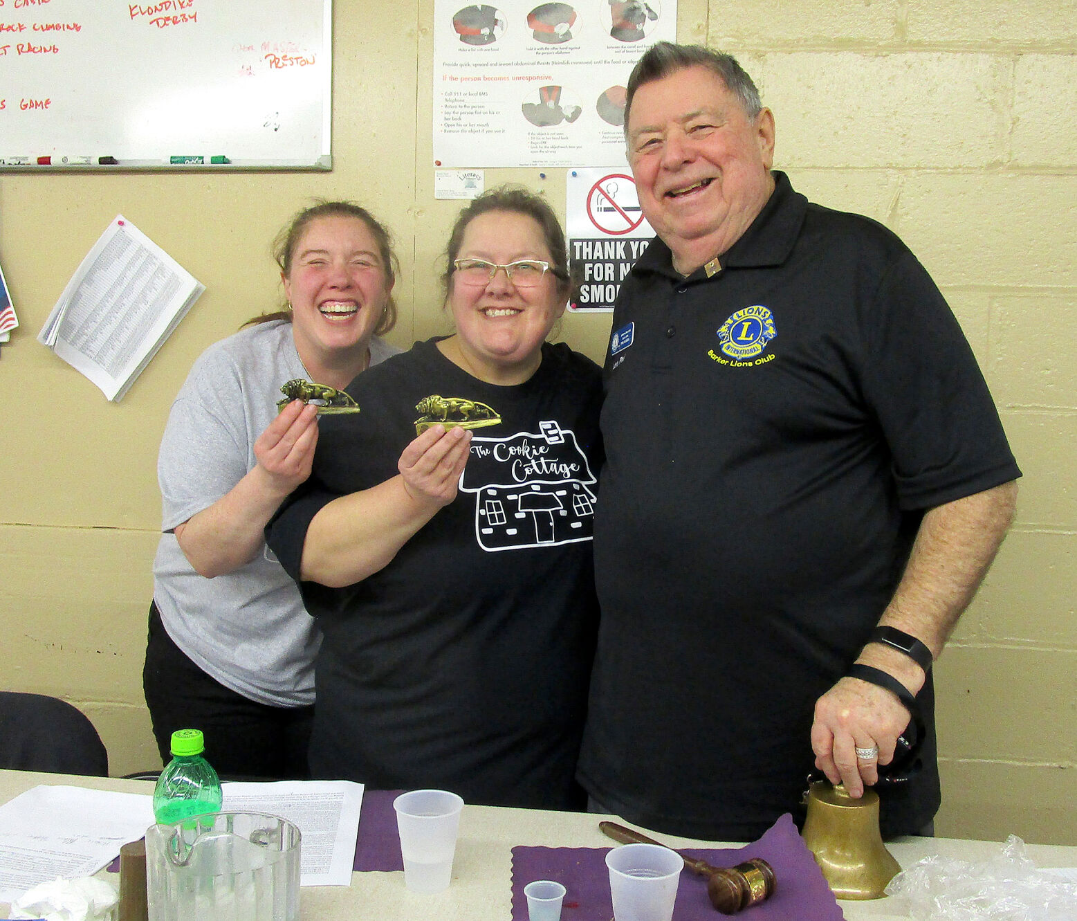 Barker Lions Club hosts Cookie Cottage operators Community