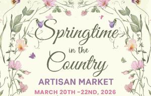 32nd annual Springtime in the Country artisan market returns March 20
