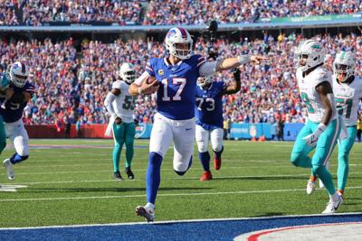 Josh Allen records his first perfect QB rating as Bills dominate Dolphins, Sports