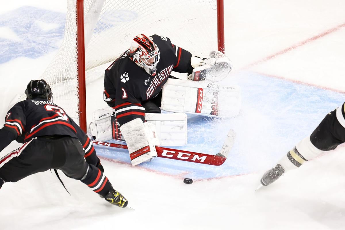 Former Northeastern goaltender Devon Levi wins NHL debut for Sabres
