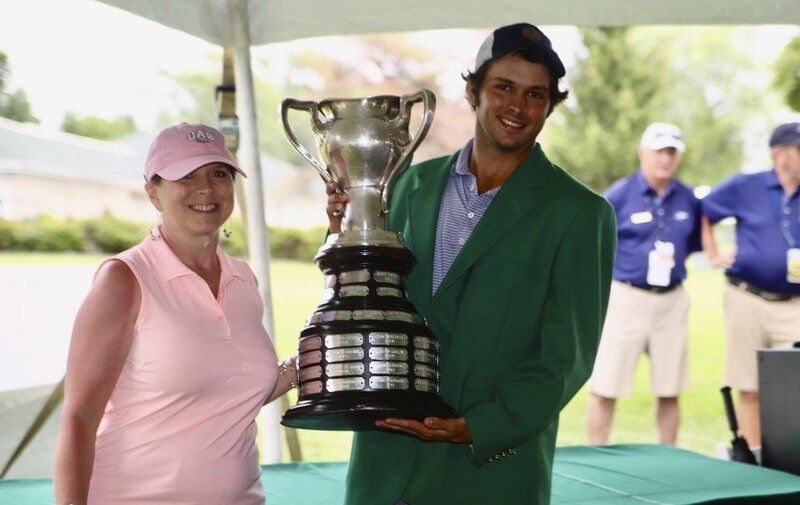 Anthony Delisanti leading Porter Cup