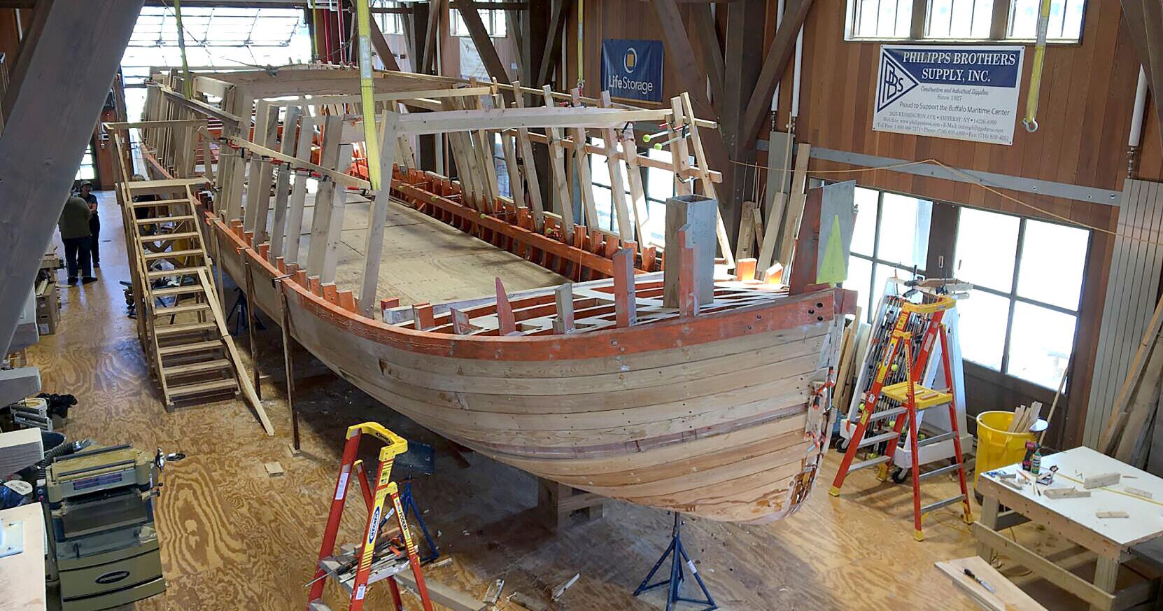 Buffalo Maritime Center founder speaking in Lewiston - Vimarsana News