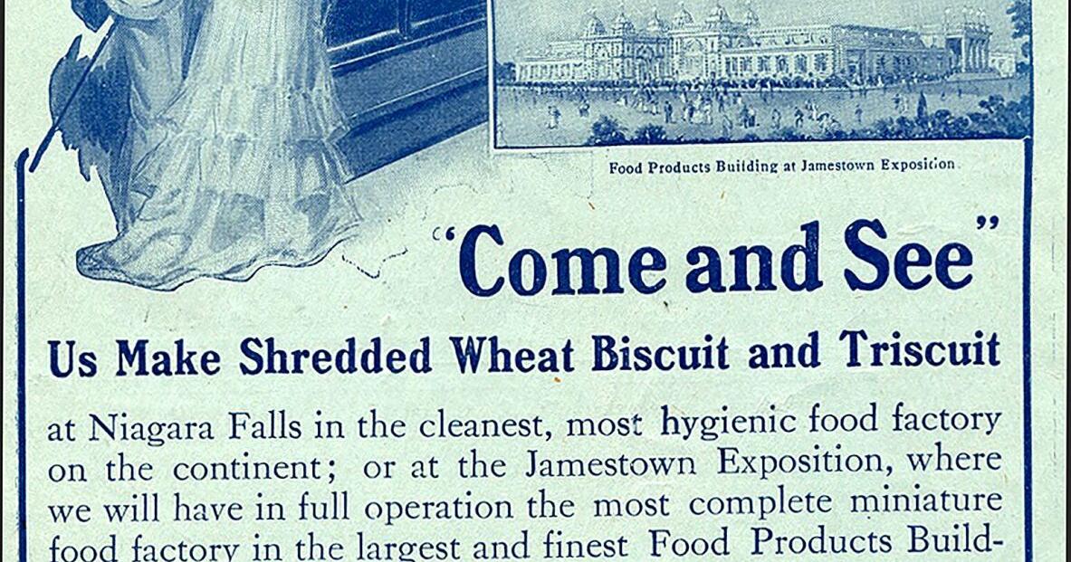 NIAGARA DISCOVERIES: Shredded Wheat production at Niagara Falls, New York - Vimarsana News