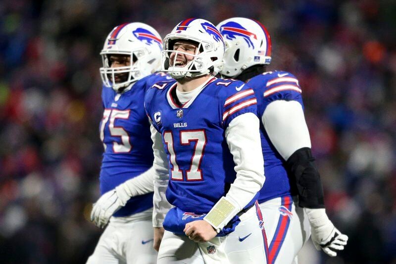 Bills AFC East championship banners hung at City Hall