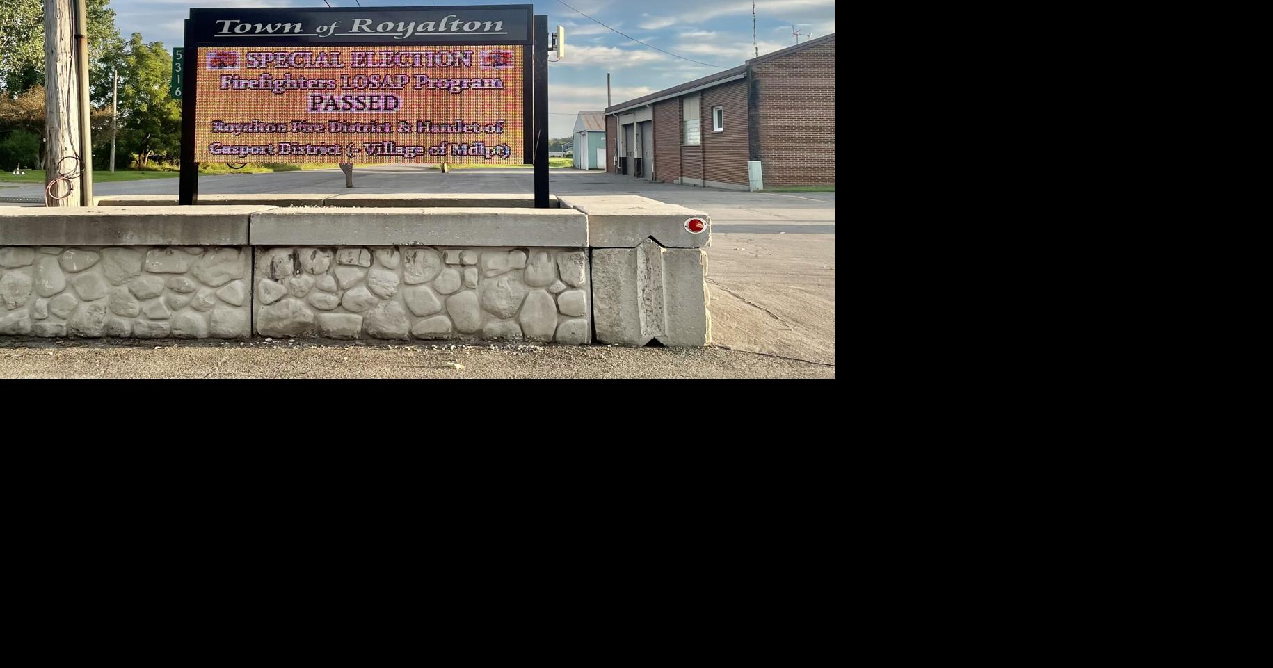 Middleport, Royalton agree to inter-municipal deal for volunteer ...