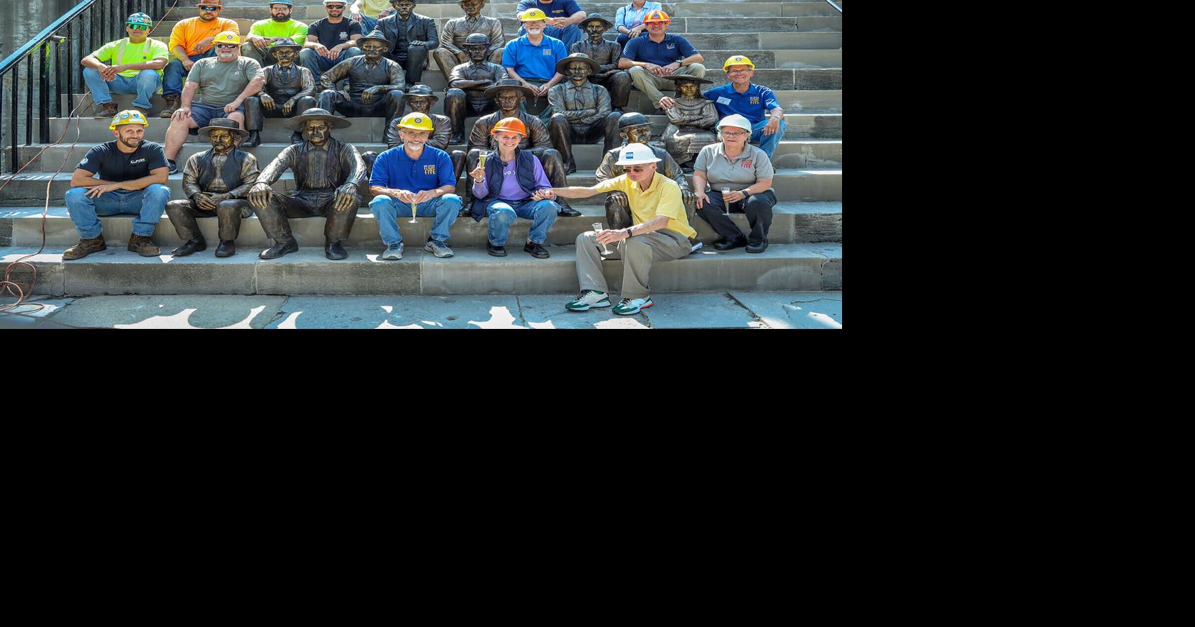 Feat completed Lock Tenders Tribute Monument is fully installed News