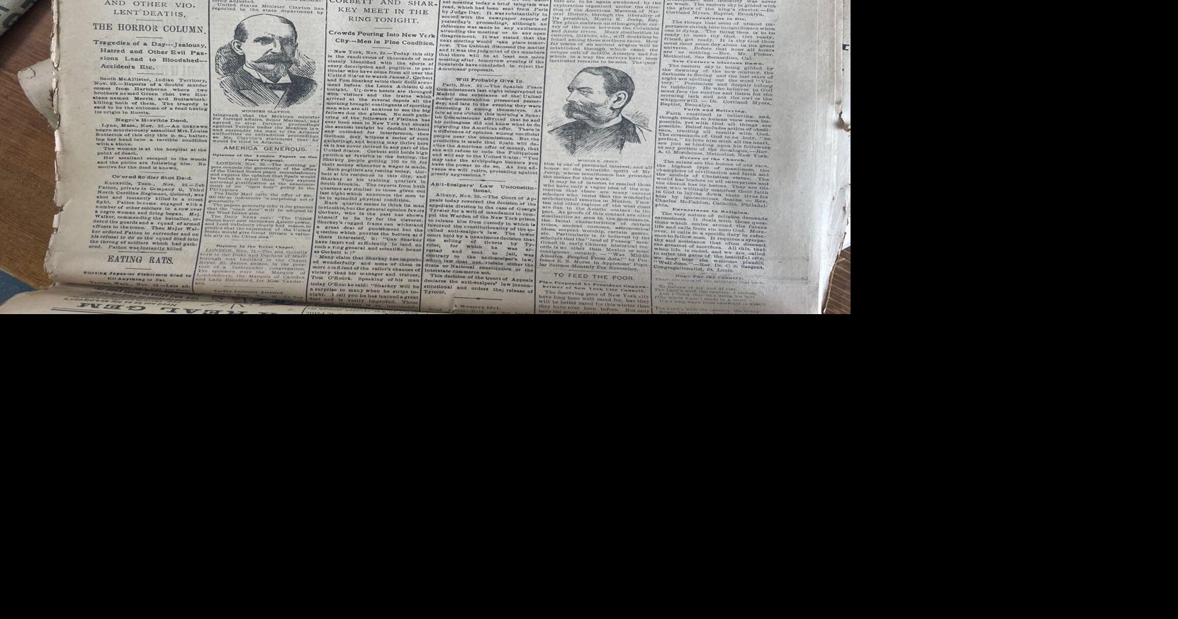 1898 newspaper