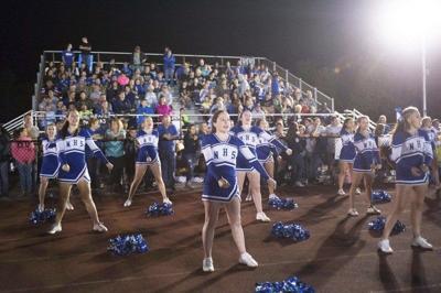 St. Petersburg, FL. USA; Tampa Bay Rays cheer squad members toss T