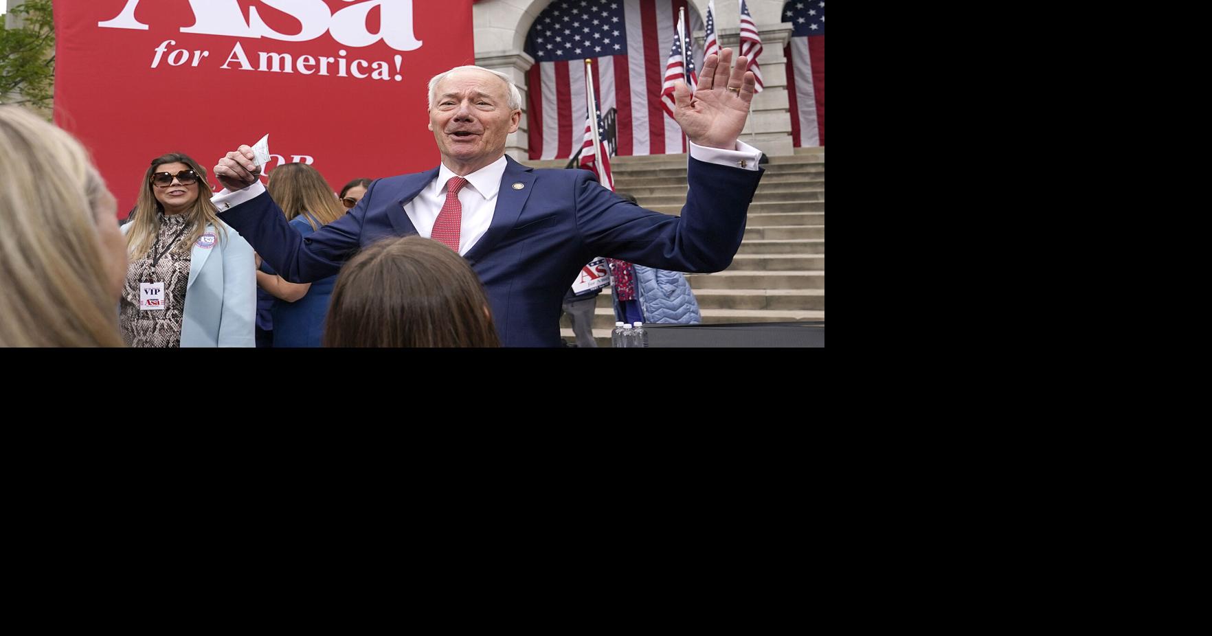 Asa Hutchinson Formally Launches 2024 Campaign In Arkansas News 1223