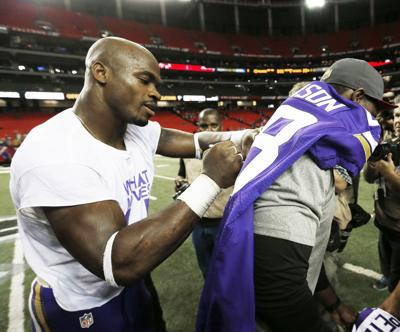Adrian Peterson: When his worlds collided