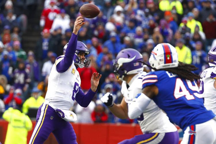 Vikings get critical Allen turnovers, stun Bills 33-30 in OT