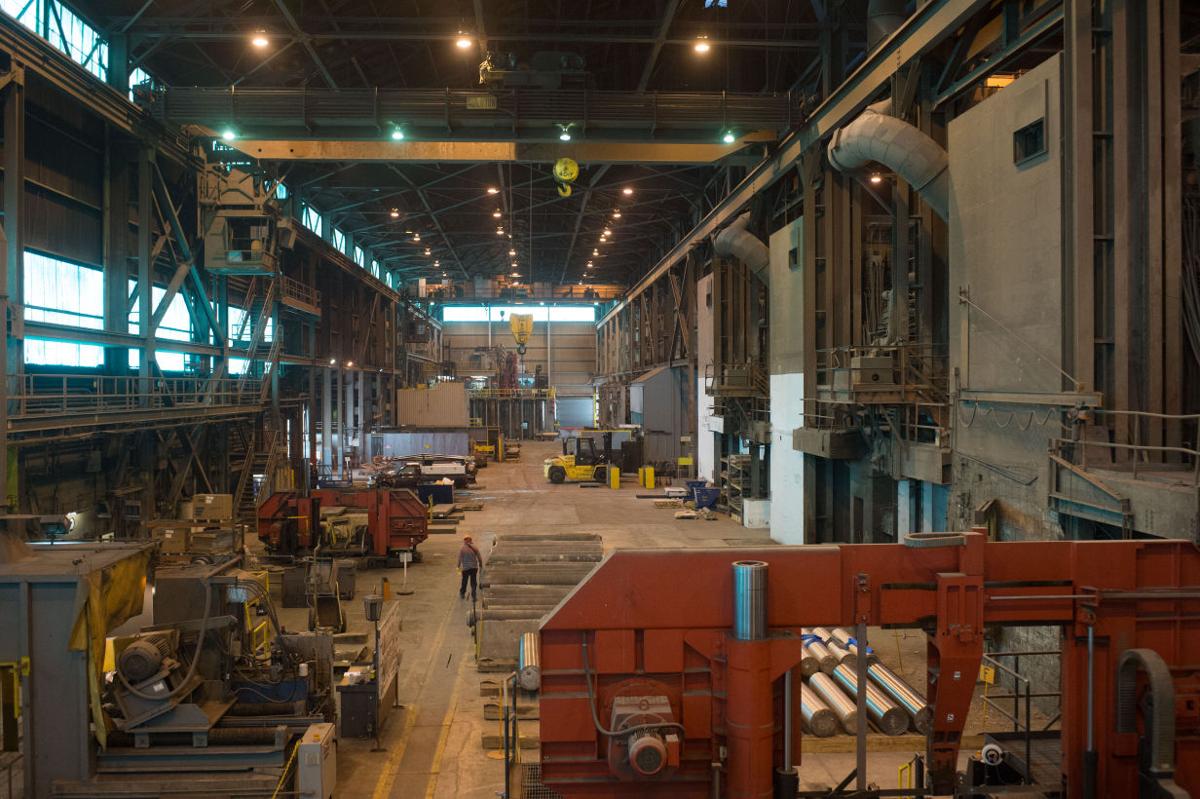 Behind the Scenes Images of Lockport's Steel