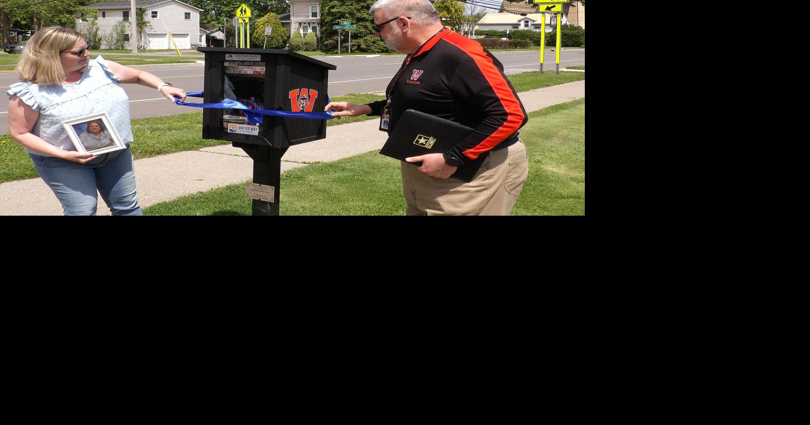 Little Free Library set up in memory of a beloved Wilson resident