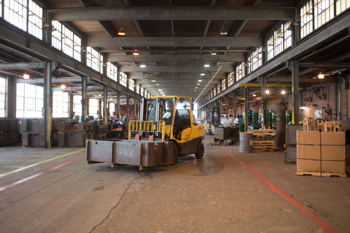 Behind the Scenes Images of Lockport's Steel