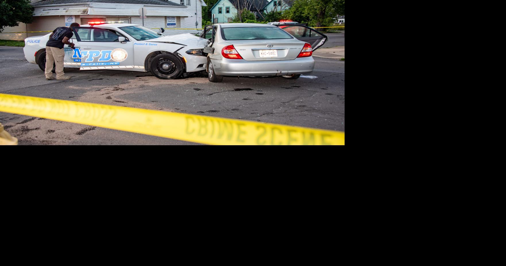 Falls police car involved in crash | Local News | lockportjournal.com