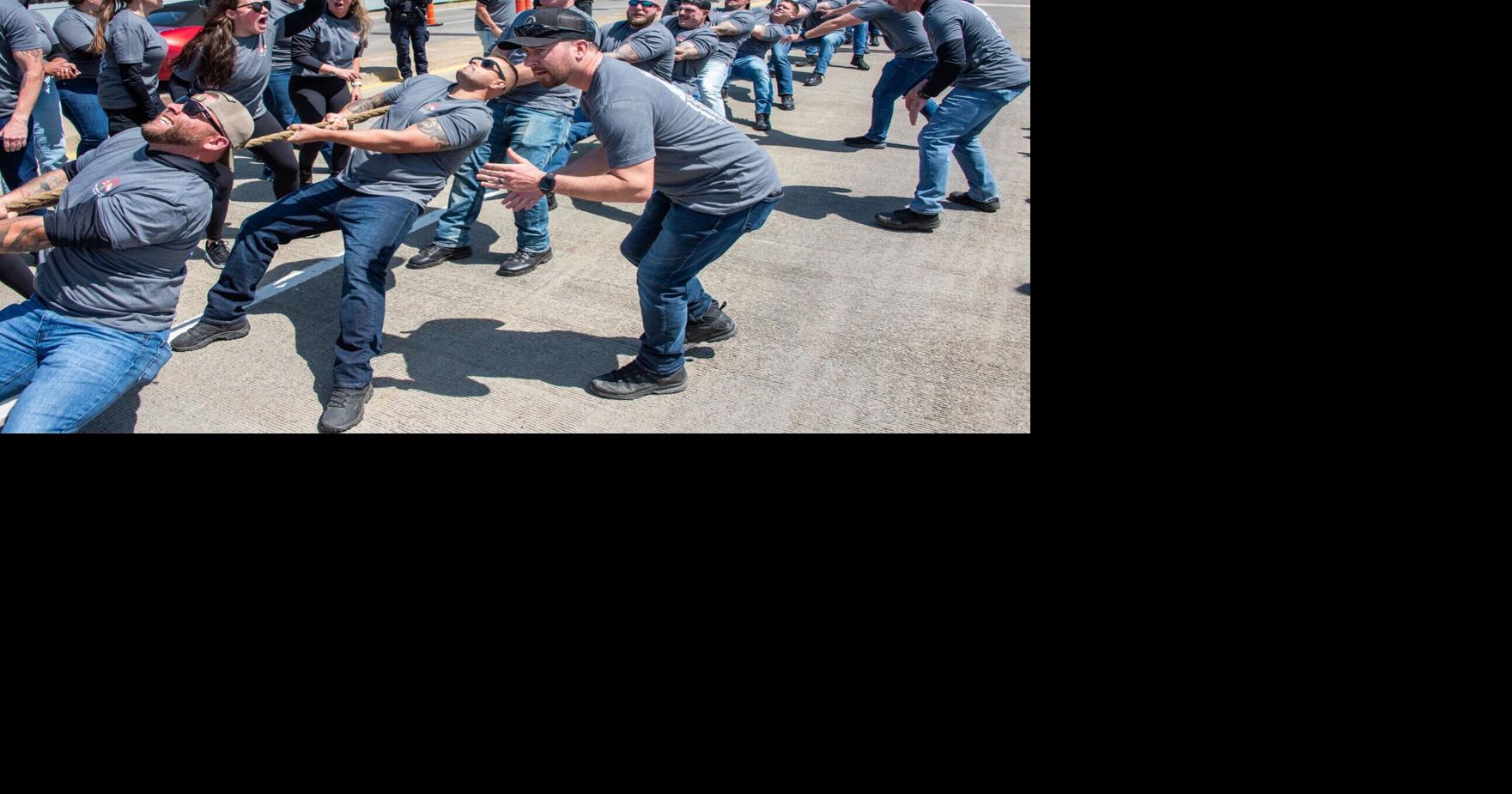 US men's team wins International Law Enforcement Tug of War