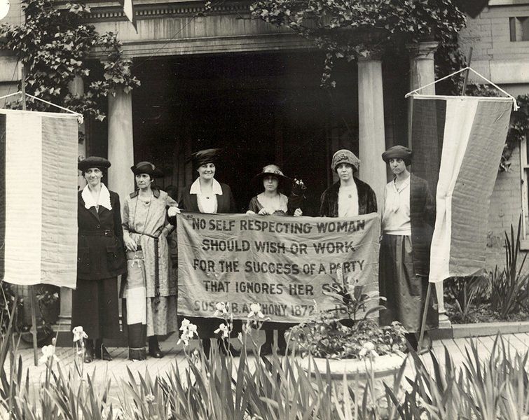 The Art Of Suffrage Remembering The Ladies Community