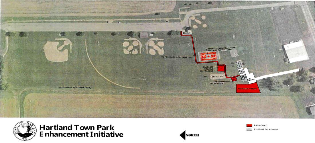 In the works Inclusive upgrades at Hartland Town Park News