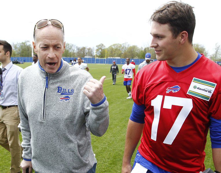 What new Buffalo Bills QB Josh Allen said about meeting Jim Kelly