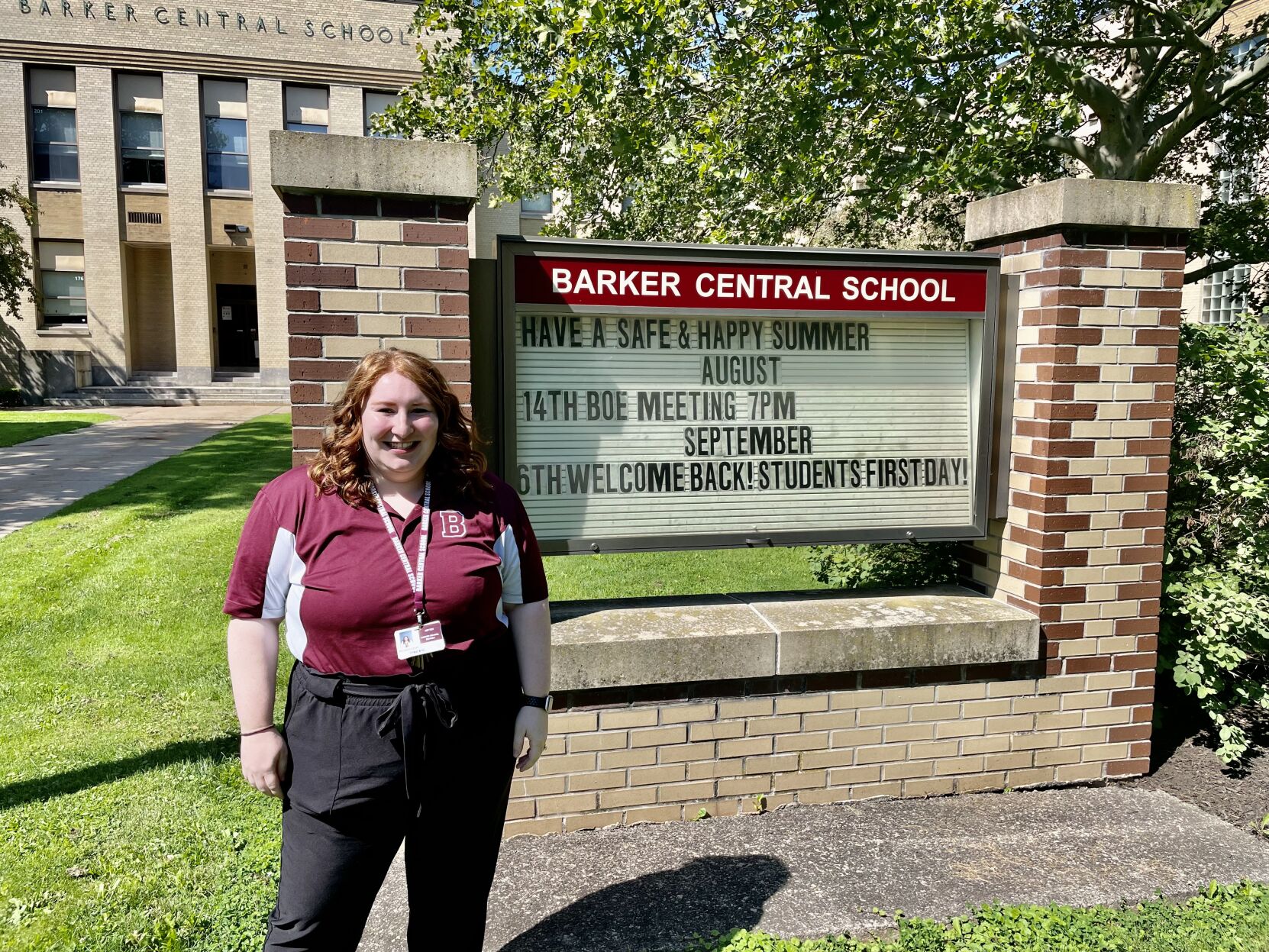 New Barker principal ready to learn in the 2023 24 school year