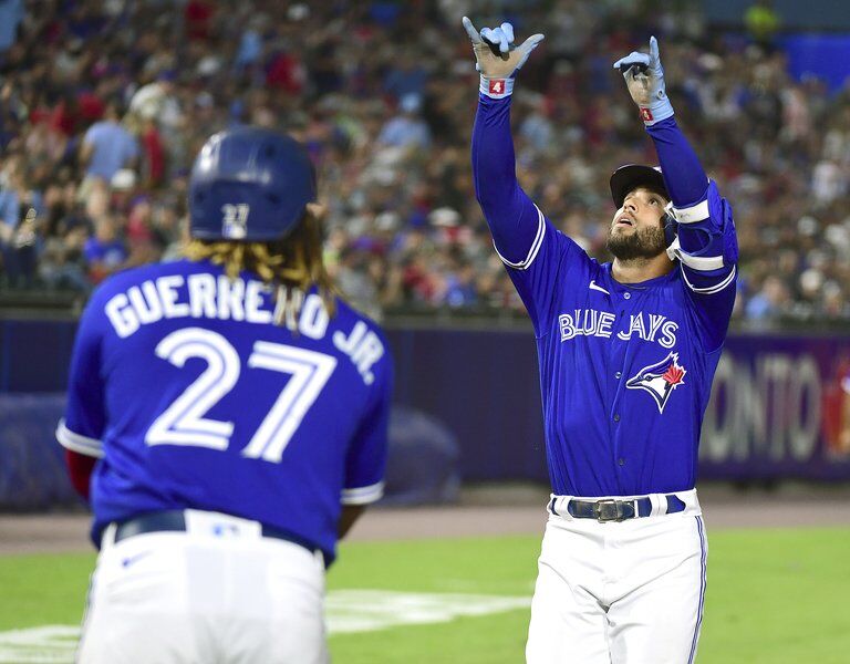 Guerrero Jr. homers in return to Bisons