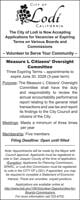 CITY OF LODI