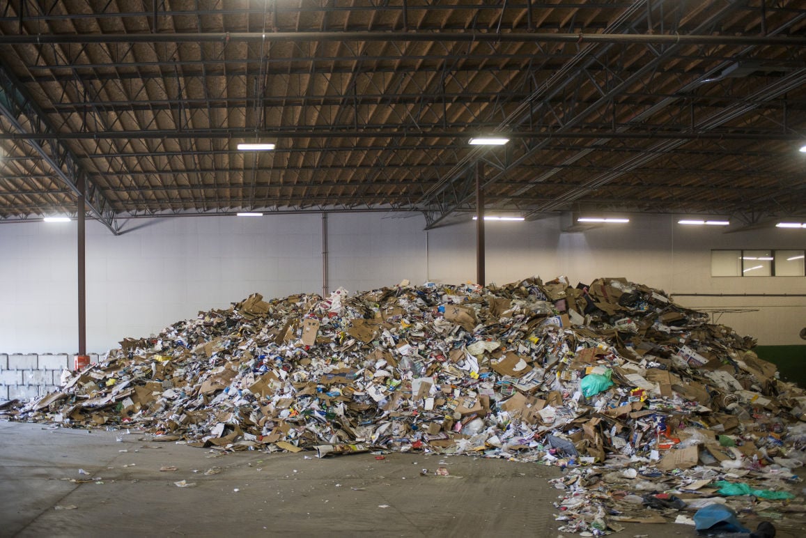 California Waste Recovery Systems recycling center helps keep landfills