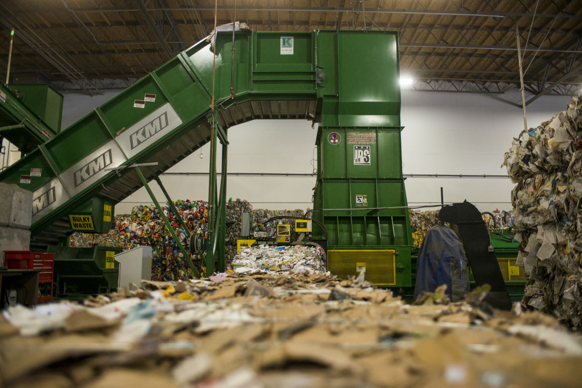 California Waste Recovery Systems recycling center helps keep landfills