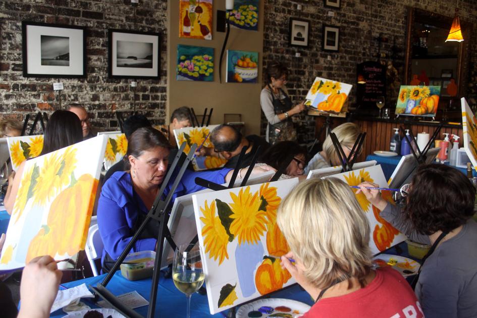 Sip N Paint connects people with their inner artist News