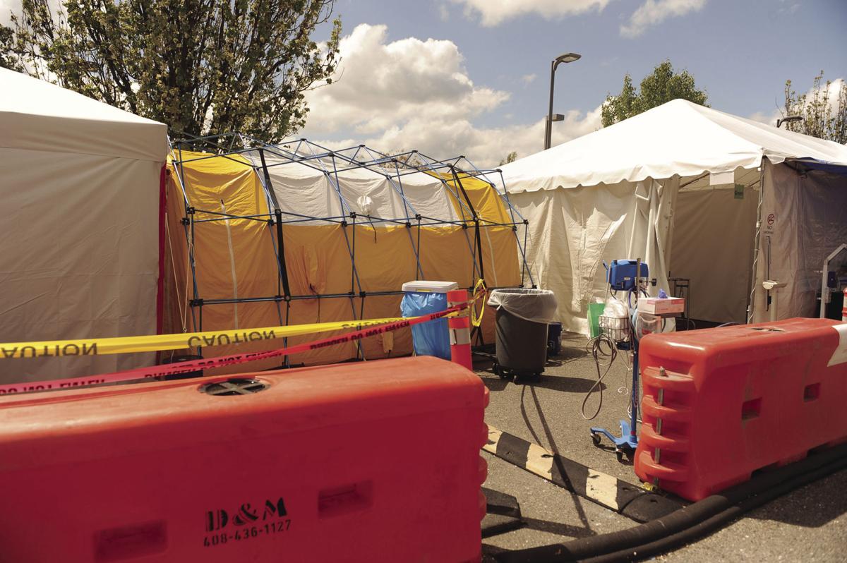 Triage Tent At Adventist Health Lodi Memorial Comes Down News Lodinews Com