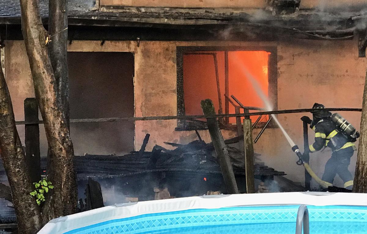 Two families displaced in huge Lodi fire News