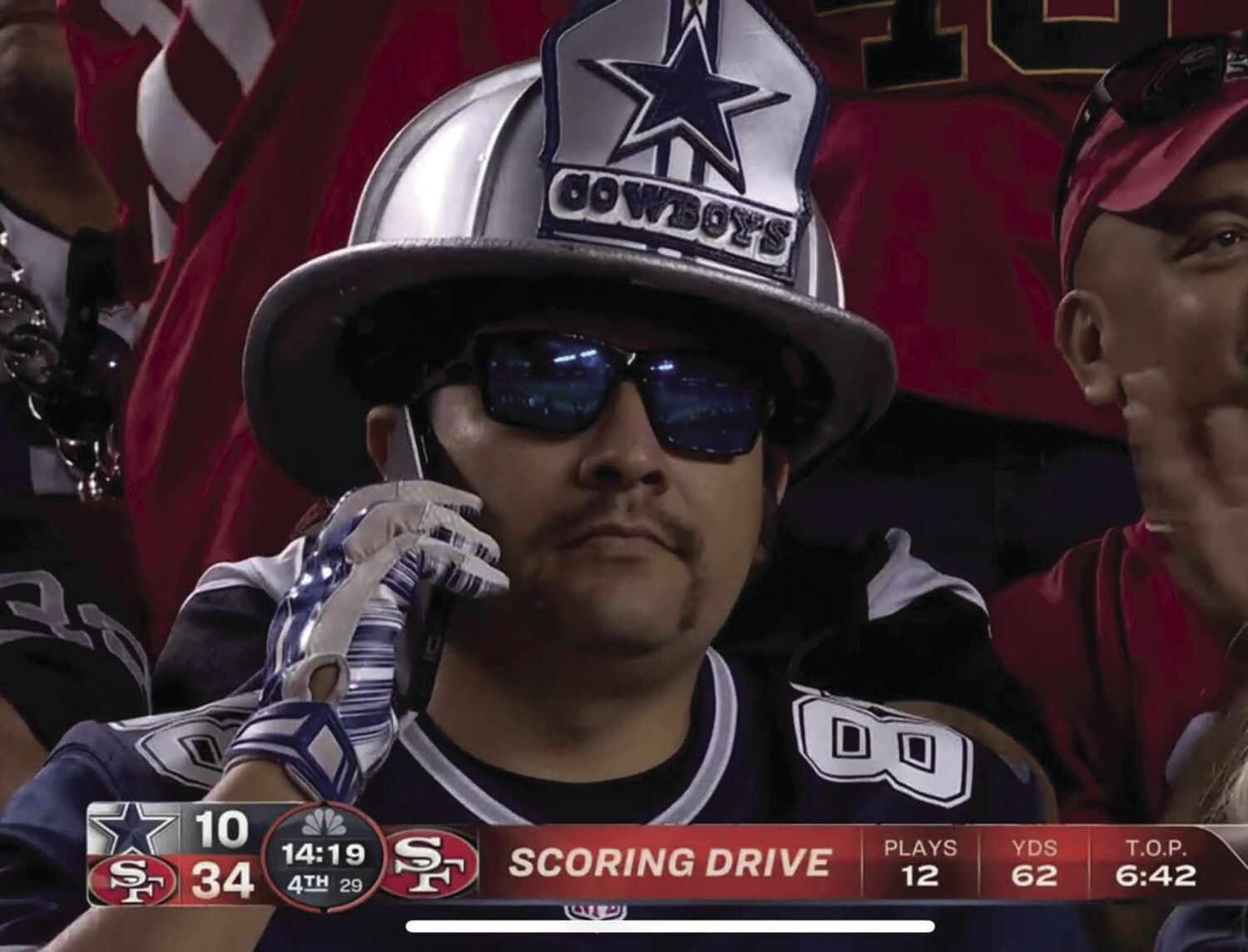 Dallas deals cowboys fan