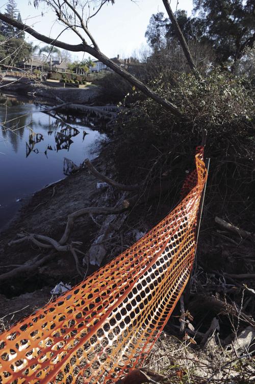 Structural integrity of Pigs Lake levee jeopardized