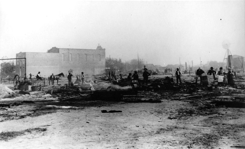Raging fire tears through Downtown Lodi in 1887 Vintage Lodi