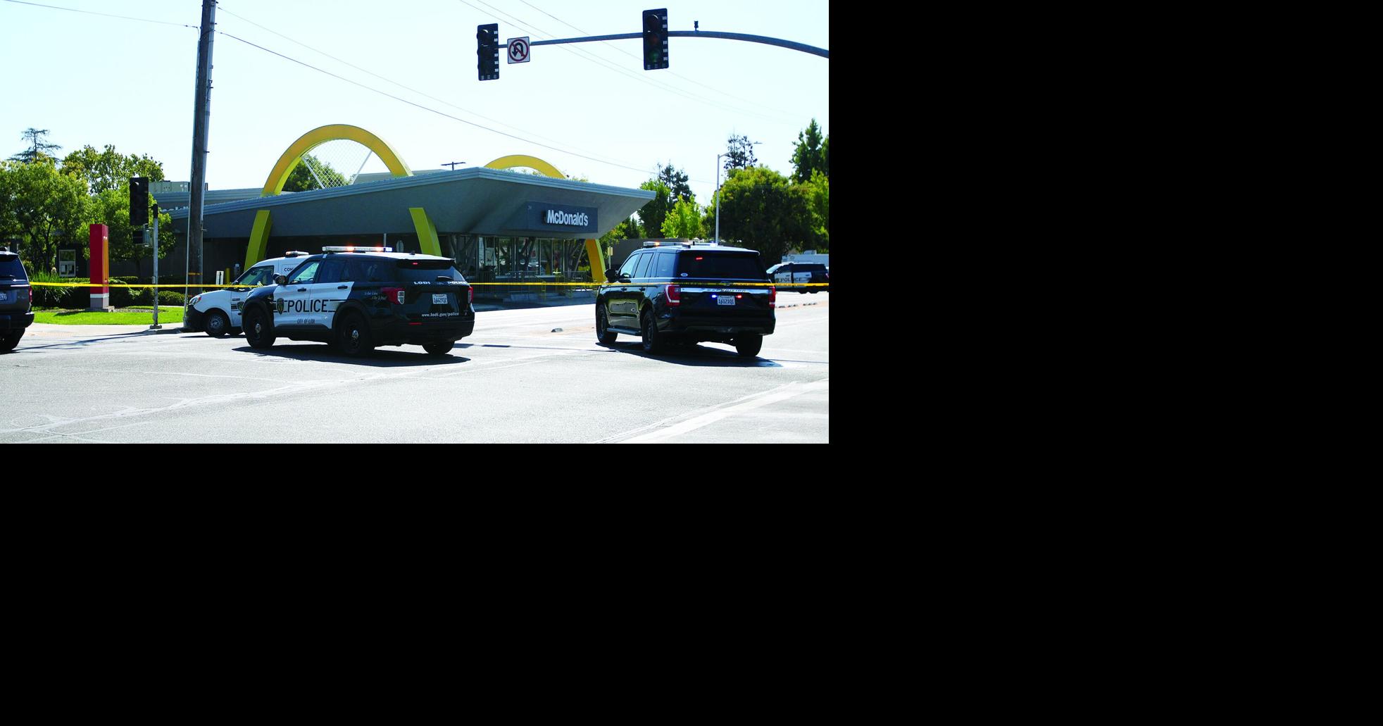 Lodi Police say McDonald’s shooting victim stable, shooter dead