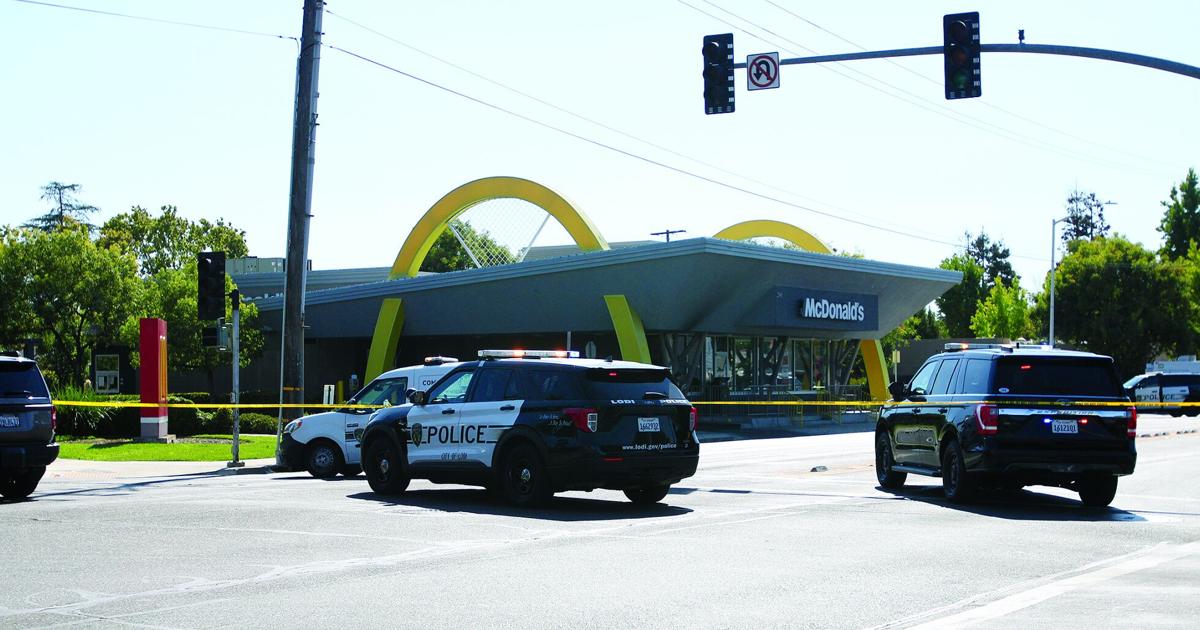 Lodi Police say McDonald’s shooting victim stable, shooter dead