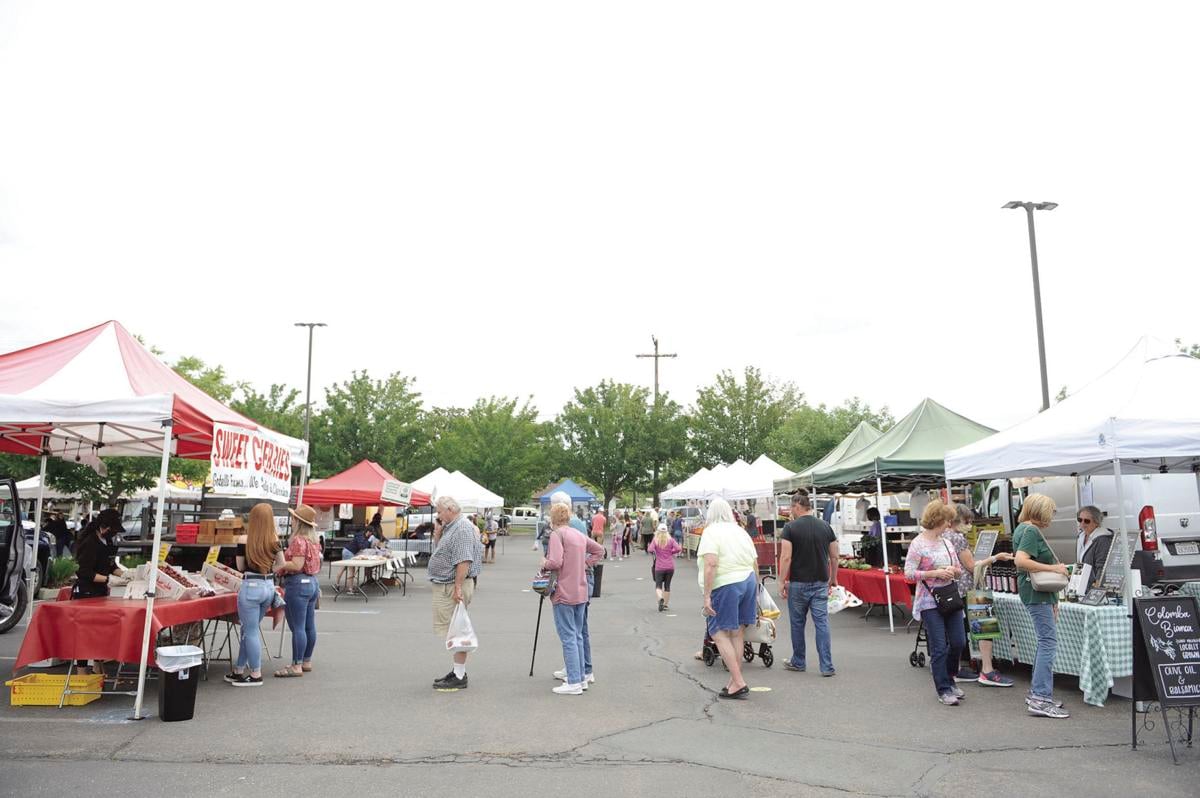 Going the social distance Lodi farmers market opens with some new