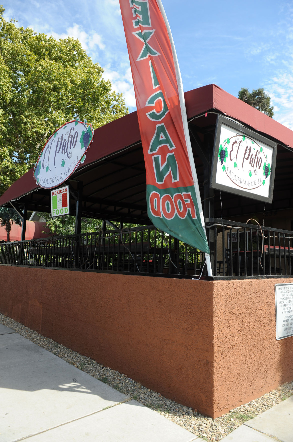 El Patio Taqueria serves traditional Mexican food Dining