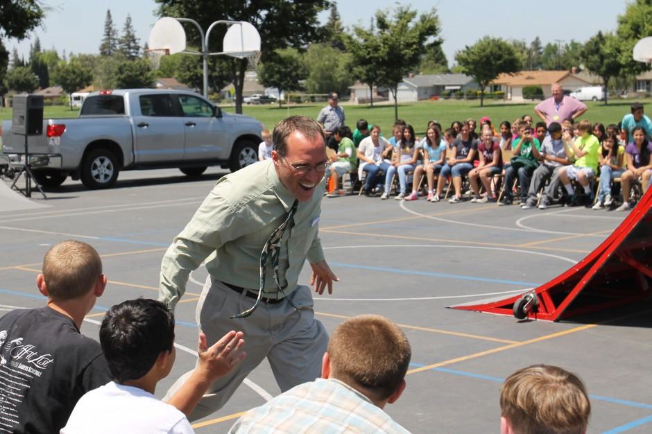 Lodi Middle School treated to BMX exhibition News