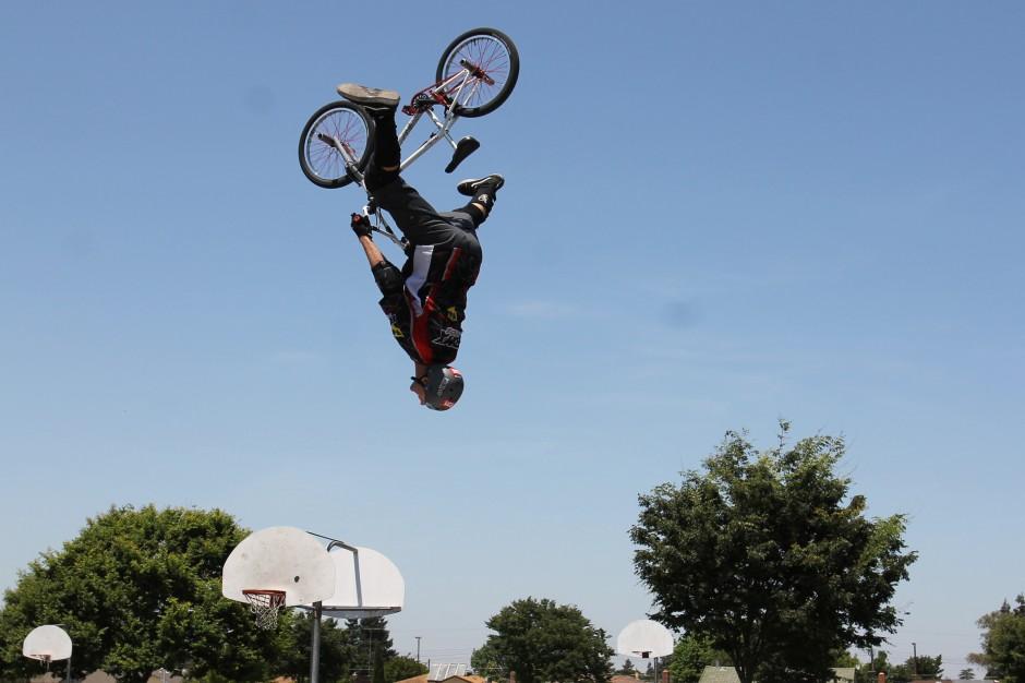 Lodi Middle School treated to BMX exhibition News