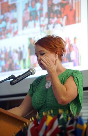 Woman thanks Lodi Rotary for helping Ethiopian orphanage