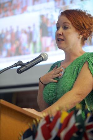 Woman thanks Lodi Rotary for helping Ethiopian orphanage