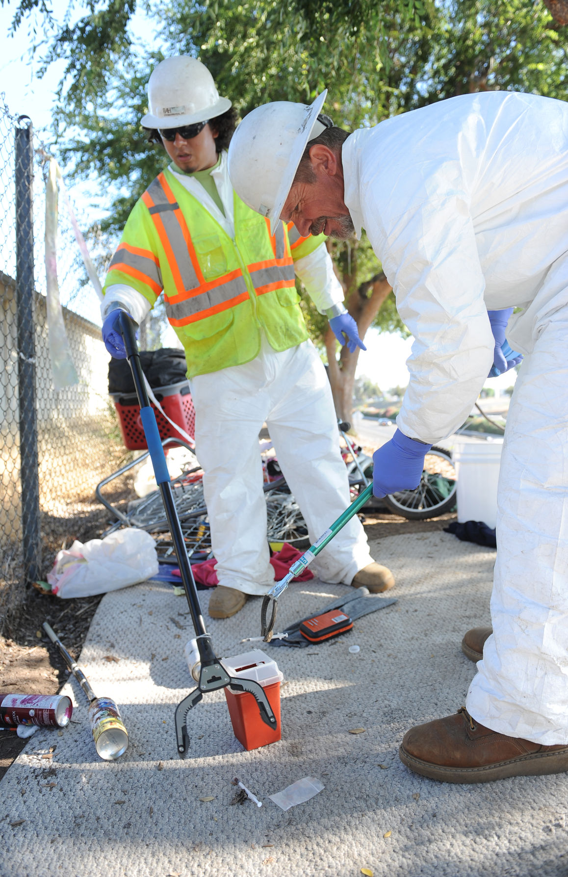 Trash from Lodi homeless area hauled away News